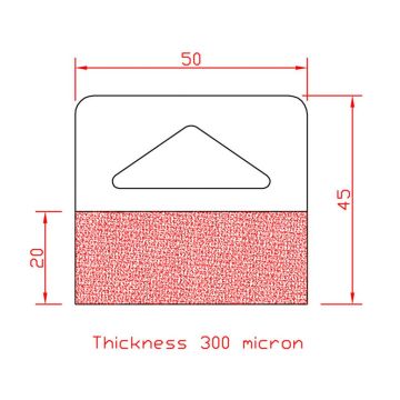 Large Delta Hang Tabs