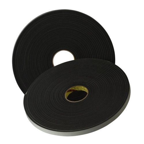 Double Sided Foam Tape 25mm x 1mm x 50M Black