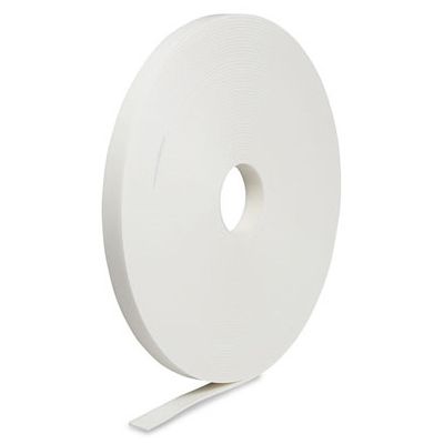 Double Sided Foam Tape 10mm x 1mm x 50M White