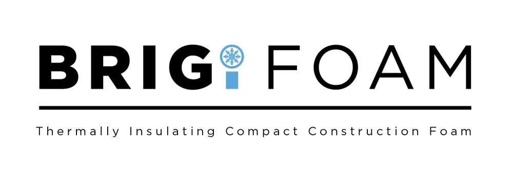 BRIGi Foam, lightweight, compact contstruction foam for reducing thermal bridging. ( compac foam alternative ).