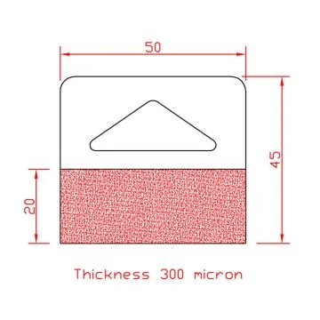 Large Delta Hang Tabs
