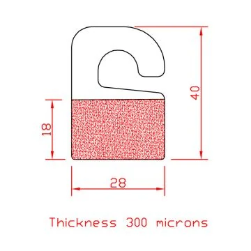 Small Hook Self Adhesive Hang Tab