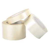 Crossweave Tape, reinforced fibre glass filament strapping tape Crossweave Tape