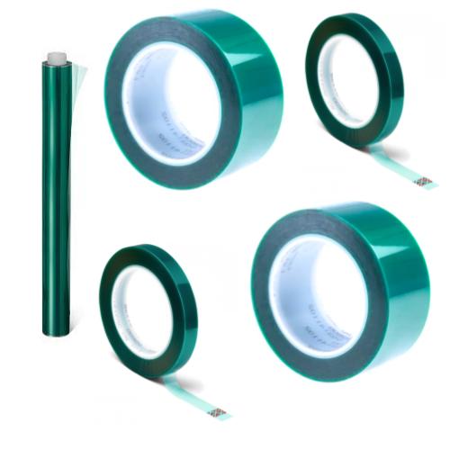 tesa 50600 Green High Temperature Masking Tape for Powder Coating