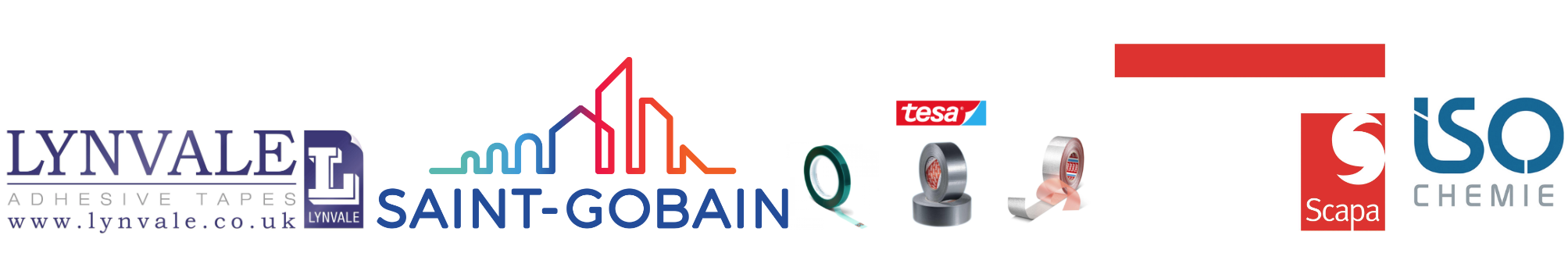 Affixit, the UK's No.1 Converter & Distributor of Technical Adhesive Tapes, Foams, Films & Membranes. Brnads available include; Lynvale, Saint Gobain (Norton Tape), Scapa Tapes, Tesa Tapes & ISO Chemie.