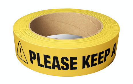 floor tape for social distancing marking 1 metre